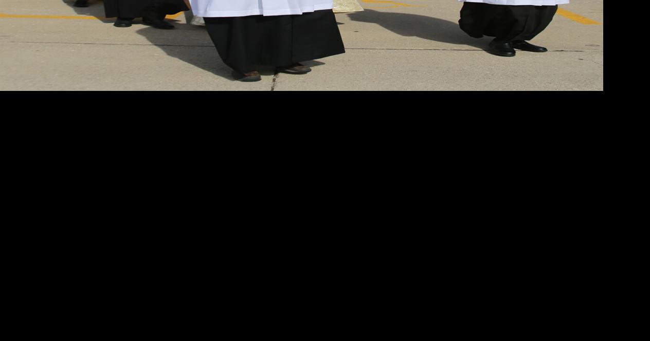 Procession — ‘It's always a beautiful day when you walk with Jesus'