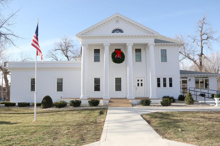 New reception room reflects elegance of historic home News