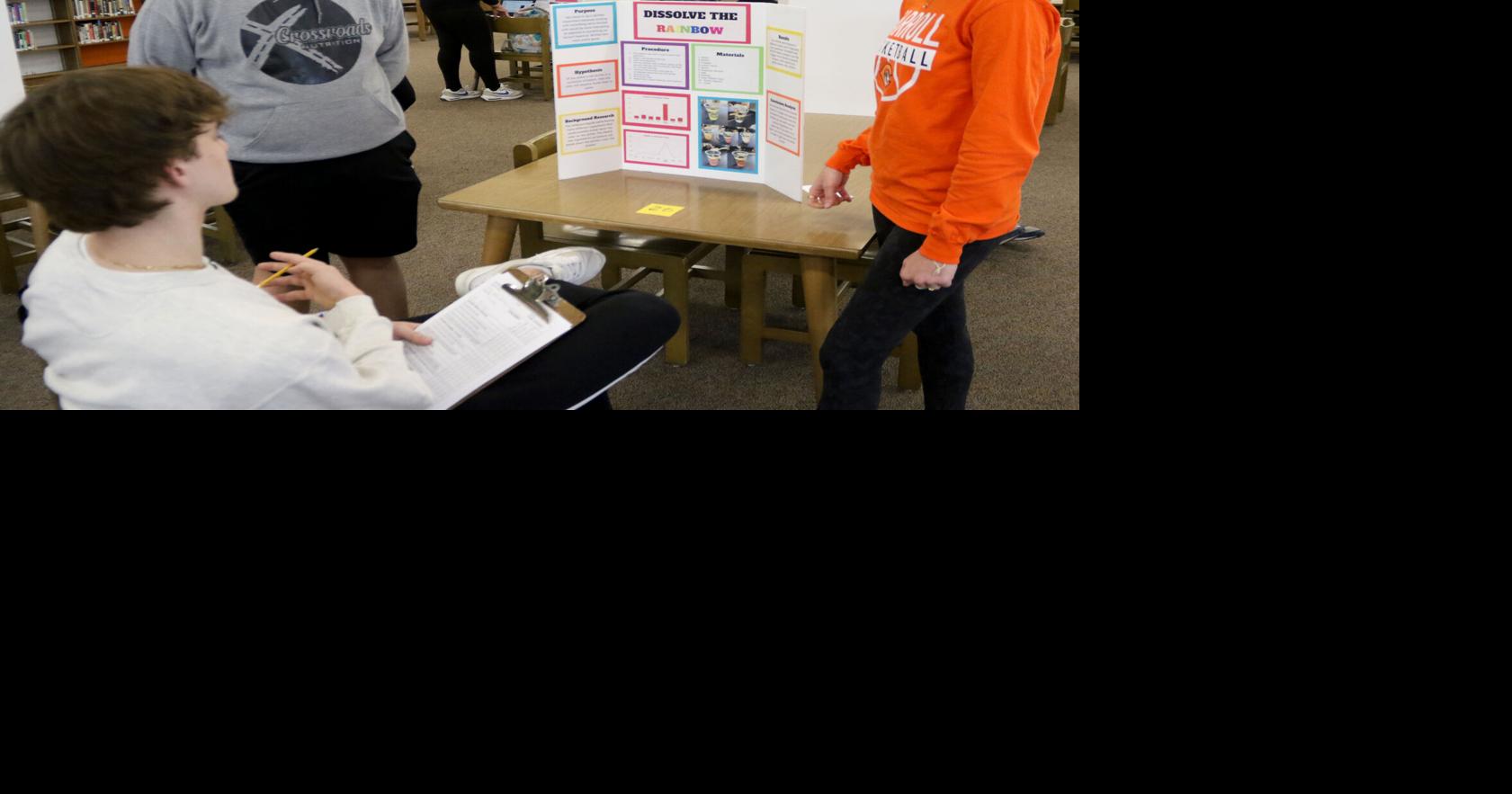 CHS science fair: Curiosity and investigation | News | carrollspaper.com