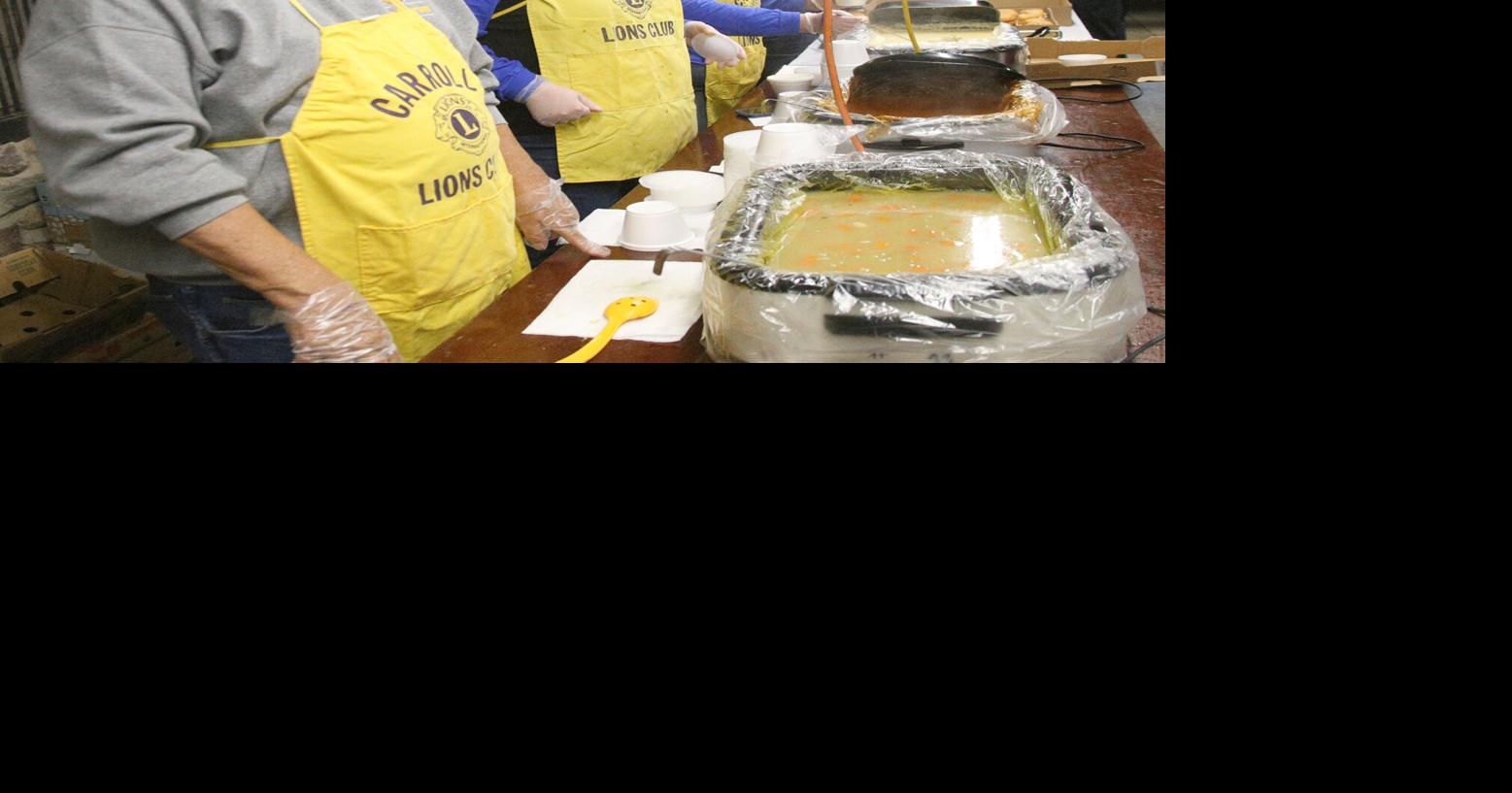 Lions Club, celebrating 50th anniversary, draws big Soup Day turnout