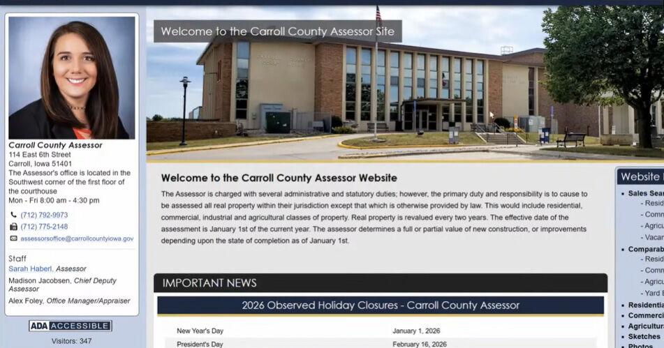 Carroll County Assessor website to have a new look
