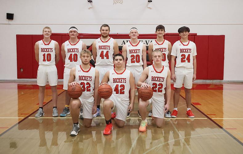 2025-2026 Ar-We-Va boys basketball team