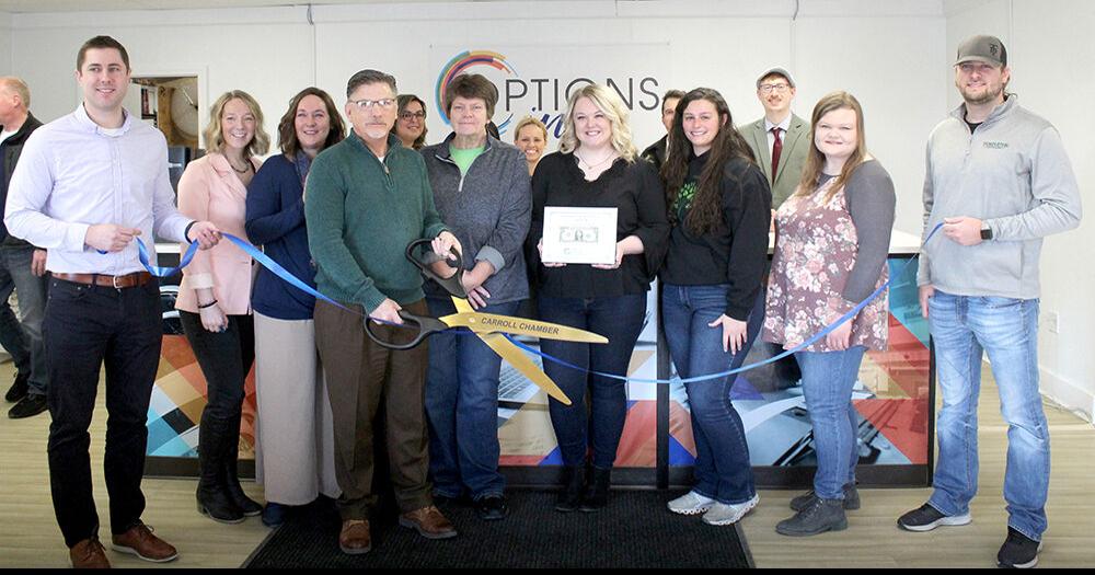 Photo Carroll Chamber Hosts Ribbon Cutting For Options Ink News 9034