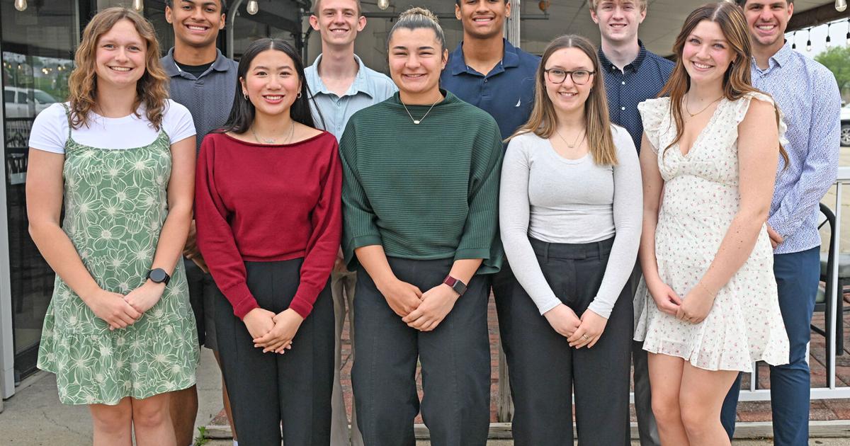 Carroll Rotary Club recognizes top Carroll High School 2026 graduates