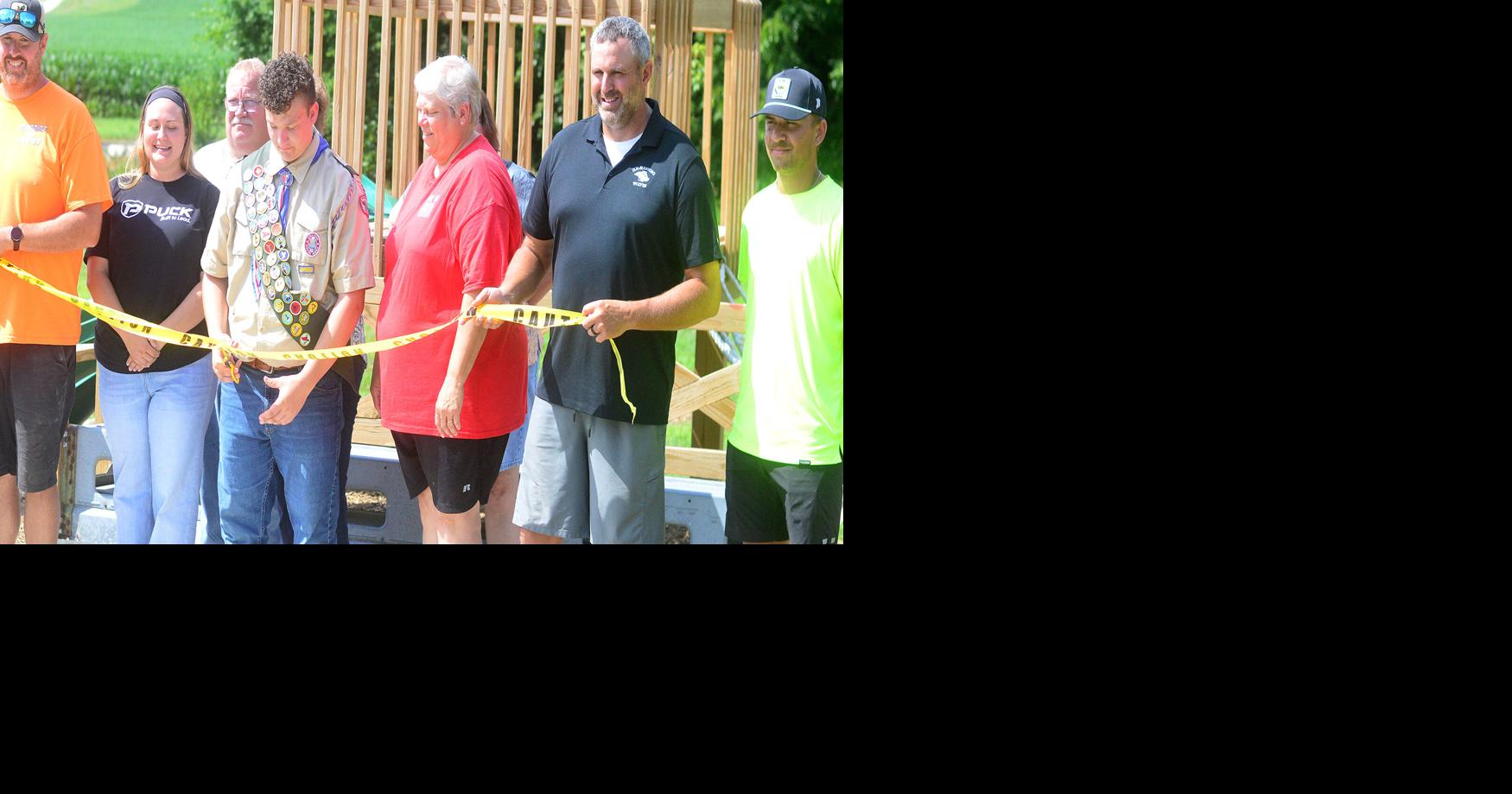Eagle Scout project brings new playground to Trestle Park