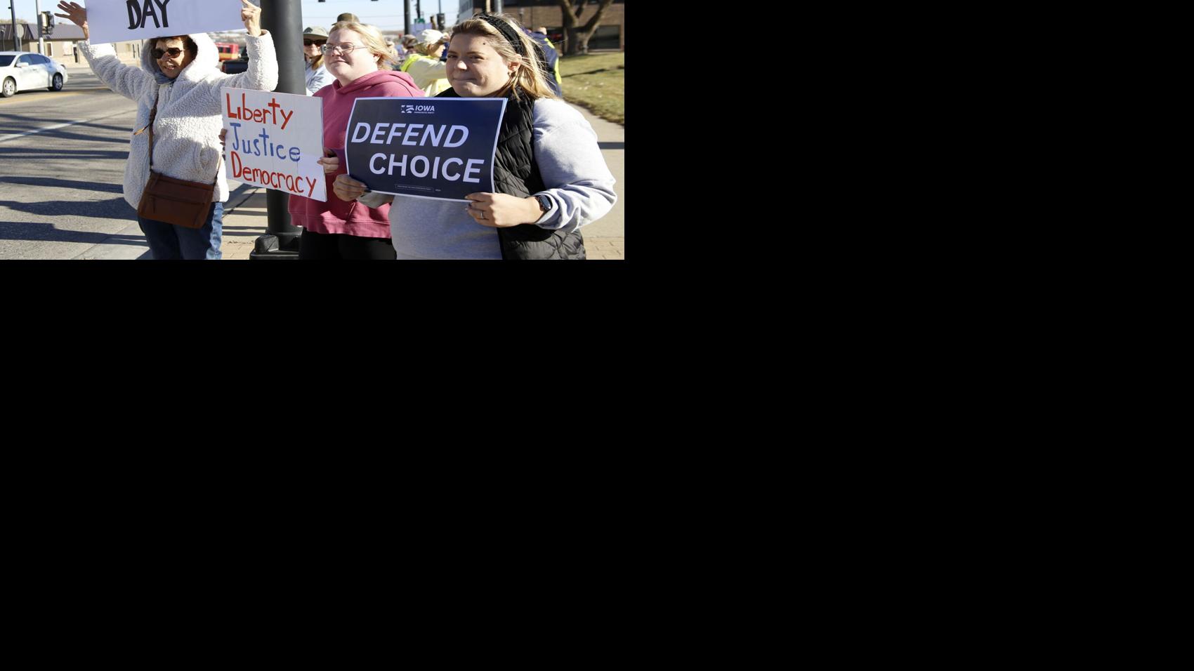 Carroll demonstration: ‘We won’t let people become complacent’