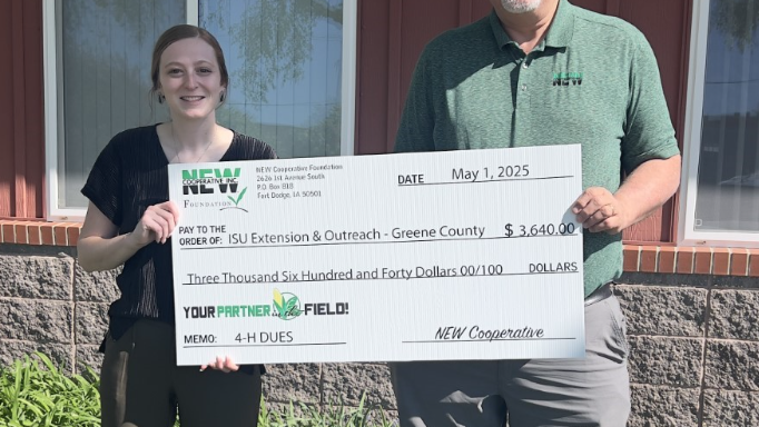NEW Cooperative Foundation Donates to Local 4-H Clubs