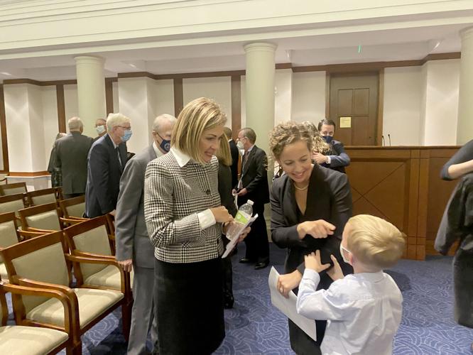 Gina Badding takes oath for Iowa Court of Appeals News