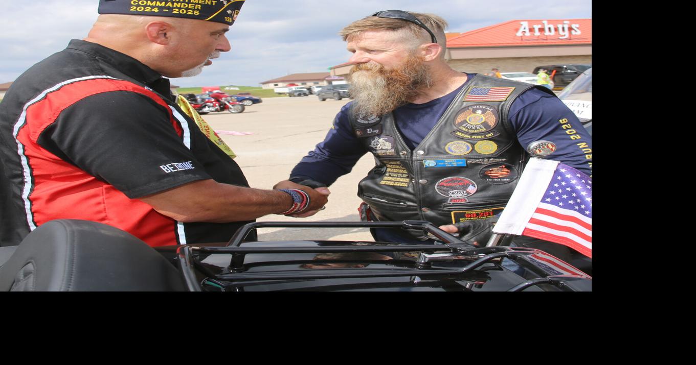 Legion riders grateful for ‘heartwarming’ welcome