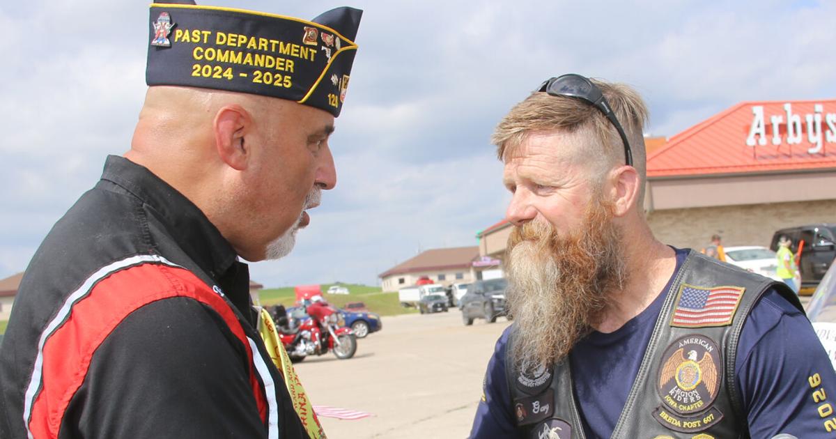Legion riders grateful for ‘heartwarming’ welcome