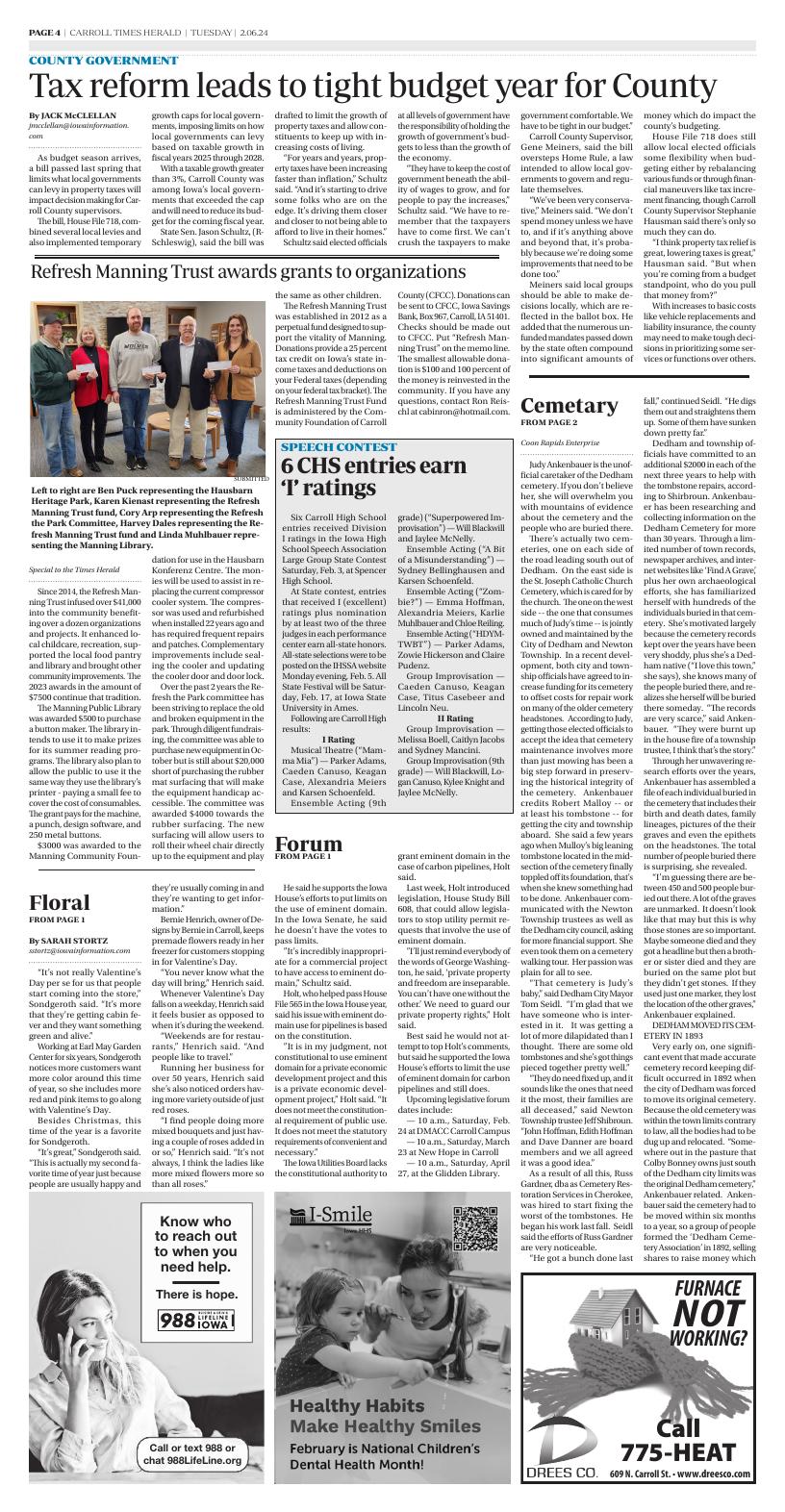 Page A05 | E-Edition | Carrollspaper.com