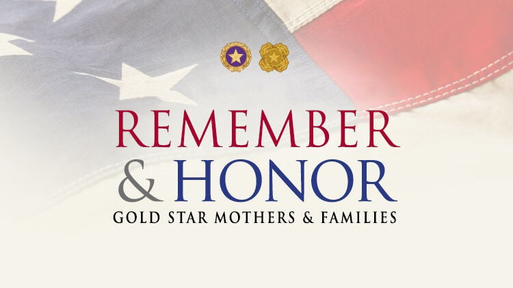 Commemorating Gold Star Mother's Day