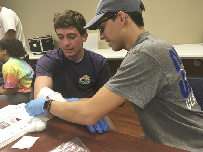 Lifeguard certification courses offered by DFMWR aquatics Sports
