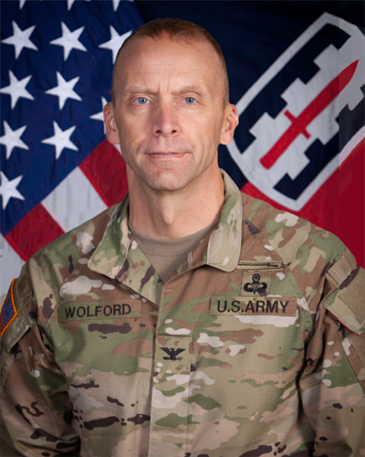 Col Wolford Command Photo web.png cavazossentinel