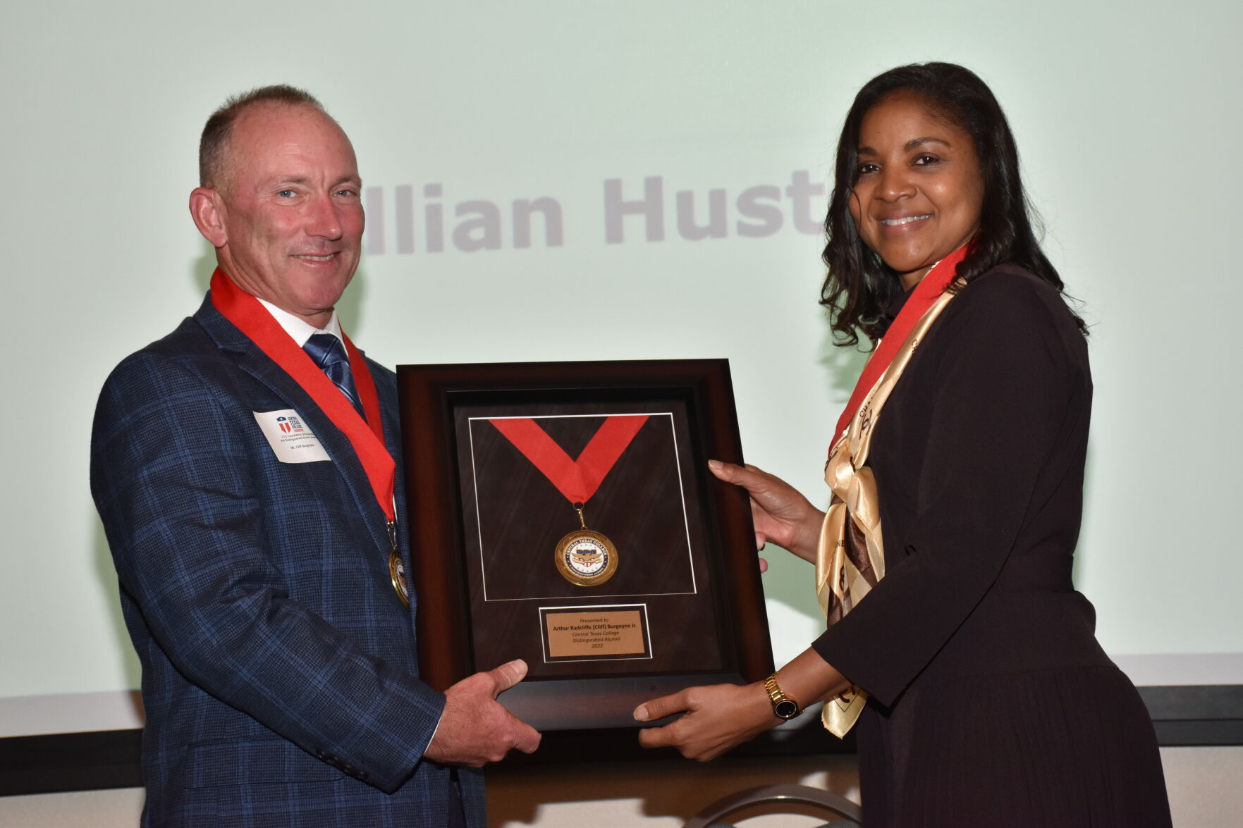 Burgoyne named alumnus of distinction News cavazossentinel