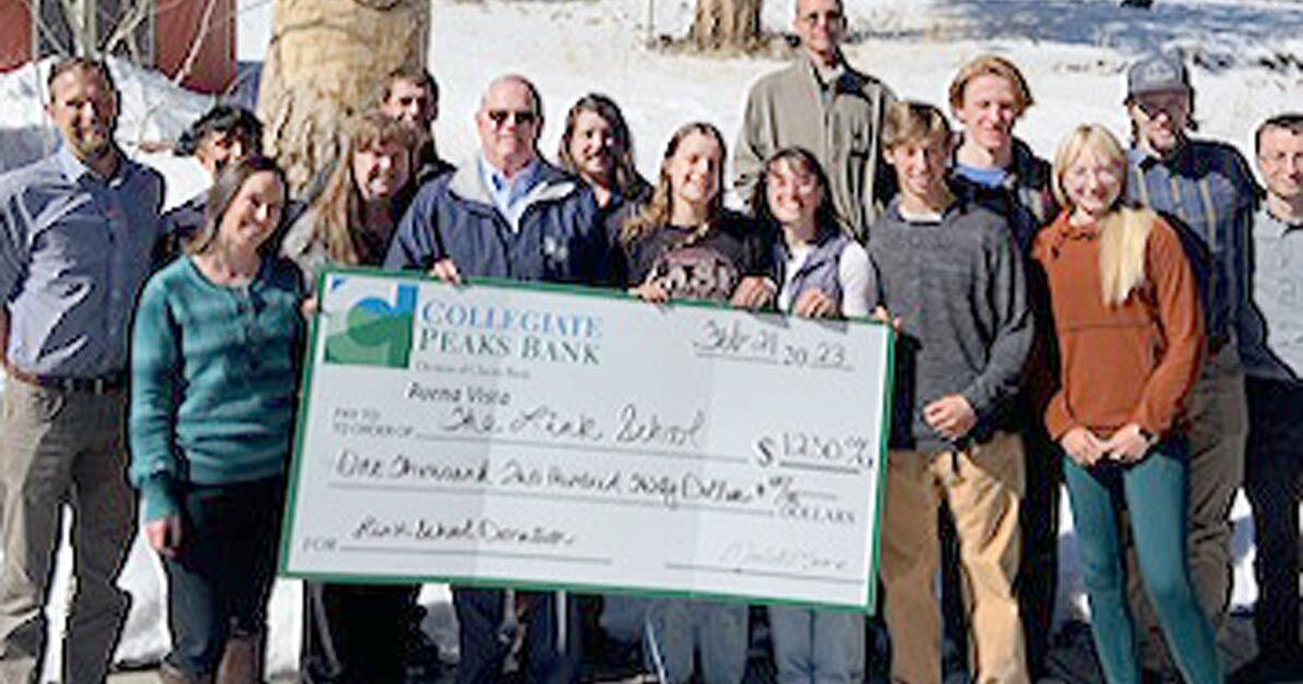 Collegiate Peaks Bank donates funds to CCECC, Link School