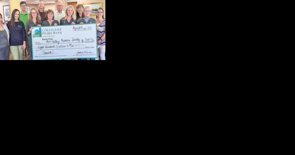 Collegiate Peaks Bank donates to BVPC, AVHS - Vimarsana News
