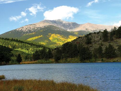 Mount Ouray Towers Over O Haver Lake Free Content Chaffeecountytimes Com