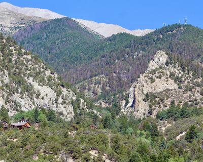 Chalk Creek drainage