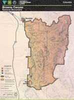 Browns Canyon border maps debut