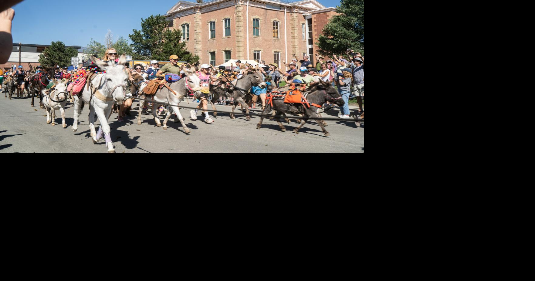 McNamee and Poppie win BV Burro Race