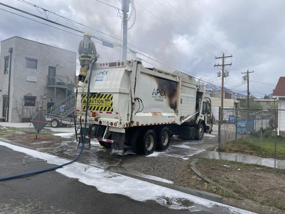 A case of the Mondays: Garbage truck fire closes Main Street