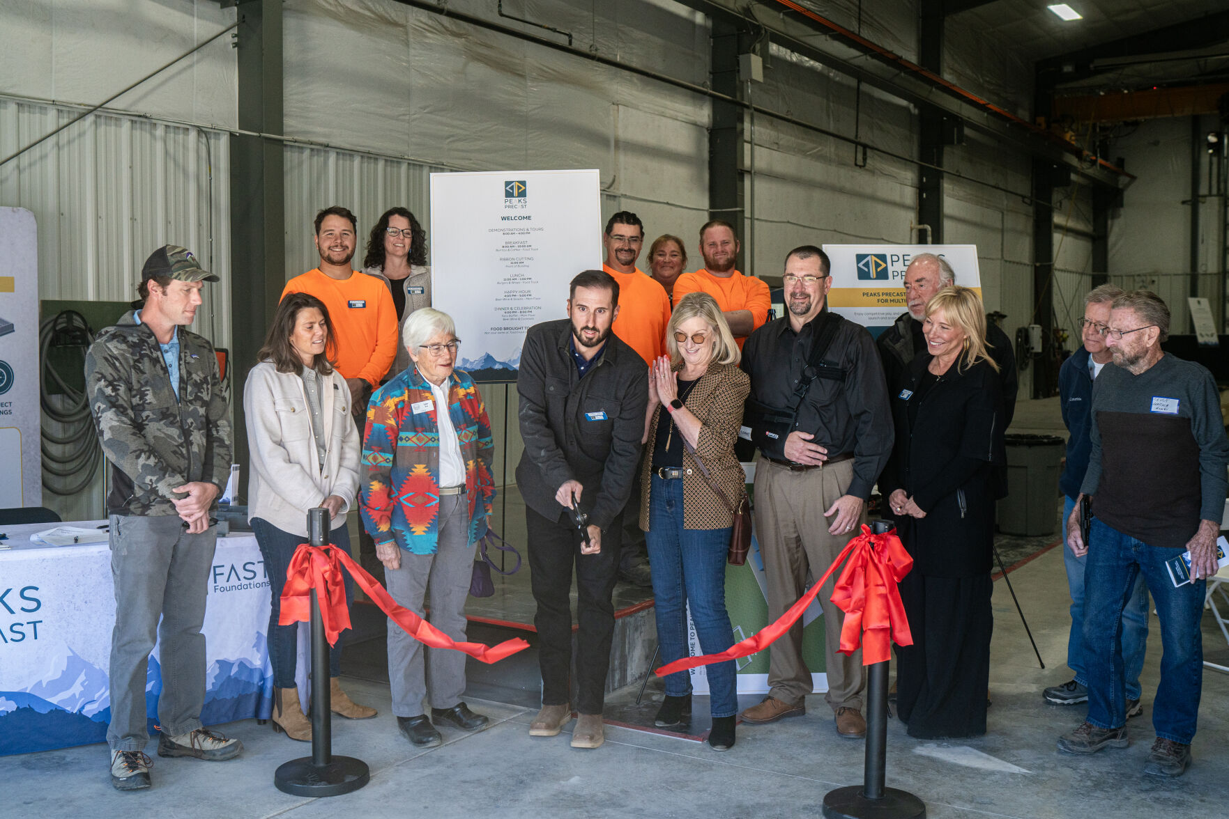 Grand opening of Peaks Precast near airport | News | chaffeecountytimes.com