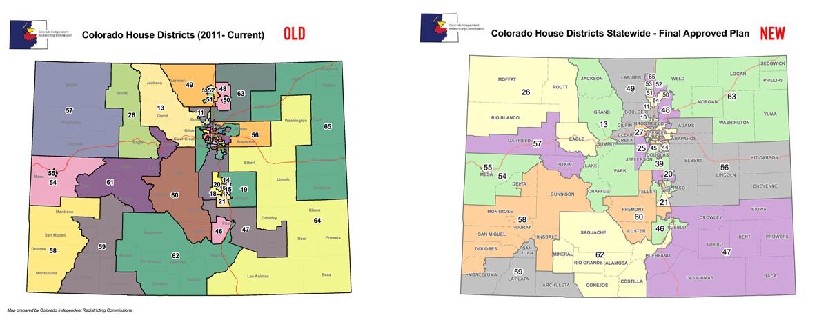 colorado new congressional districts map