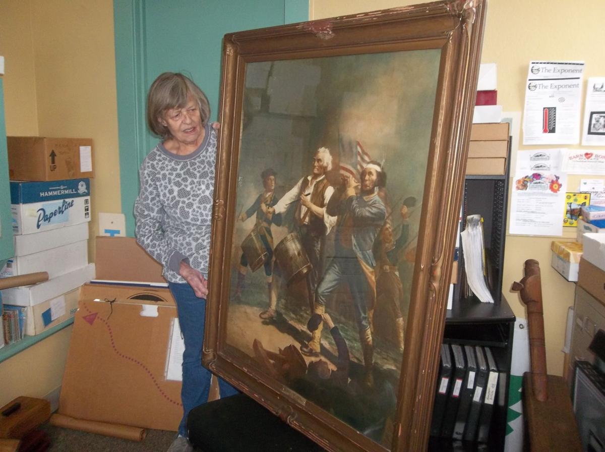 Spirit Of 76 Print Presented To Russell Township Russell