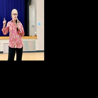 Bestselling author visits Parkside Elementary