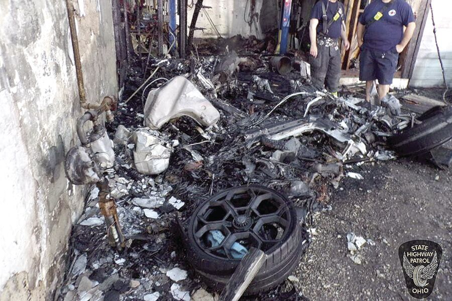 Fiery high-speed crash in Munson kills one, injures passenger