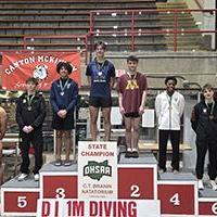 Solon earns sixth-straight Ohio state diving title