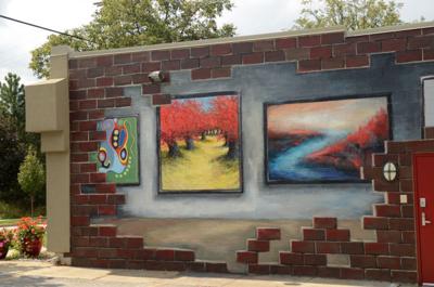A Sign Or A Mural Valley Art Center Battling Village Over