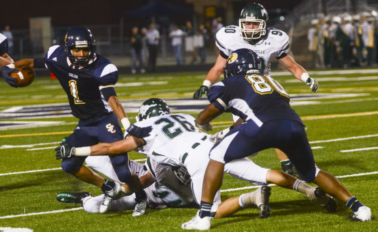 Comets enjoy end-zone rodeo over Mustangs, 34-7 | Sports ...