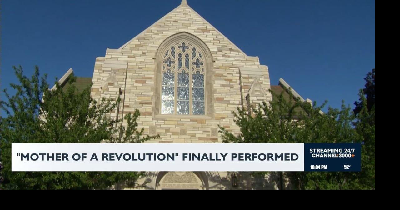 Mother of a Revolution performed at Watertown Church.