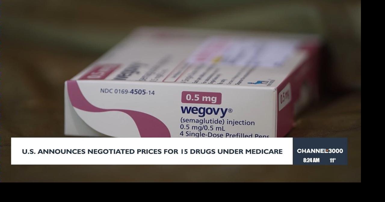 U.S. announces negotiated prices for 15 drugs under Medicare