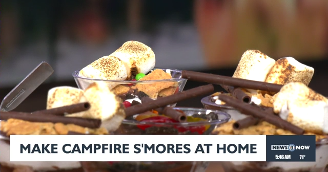 Chef at Timber Ridge Lodge shares fire-free s’mores recipe for easy family fun
