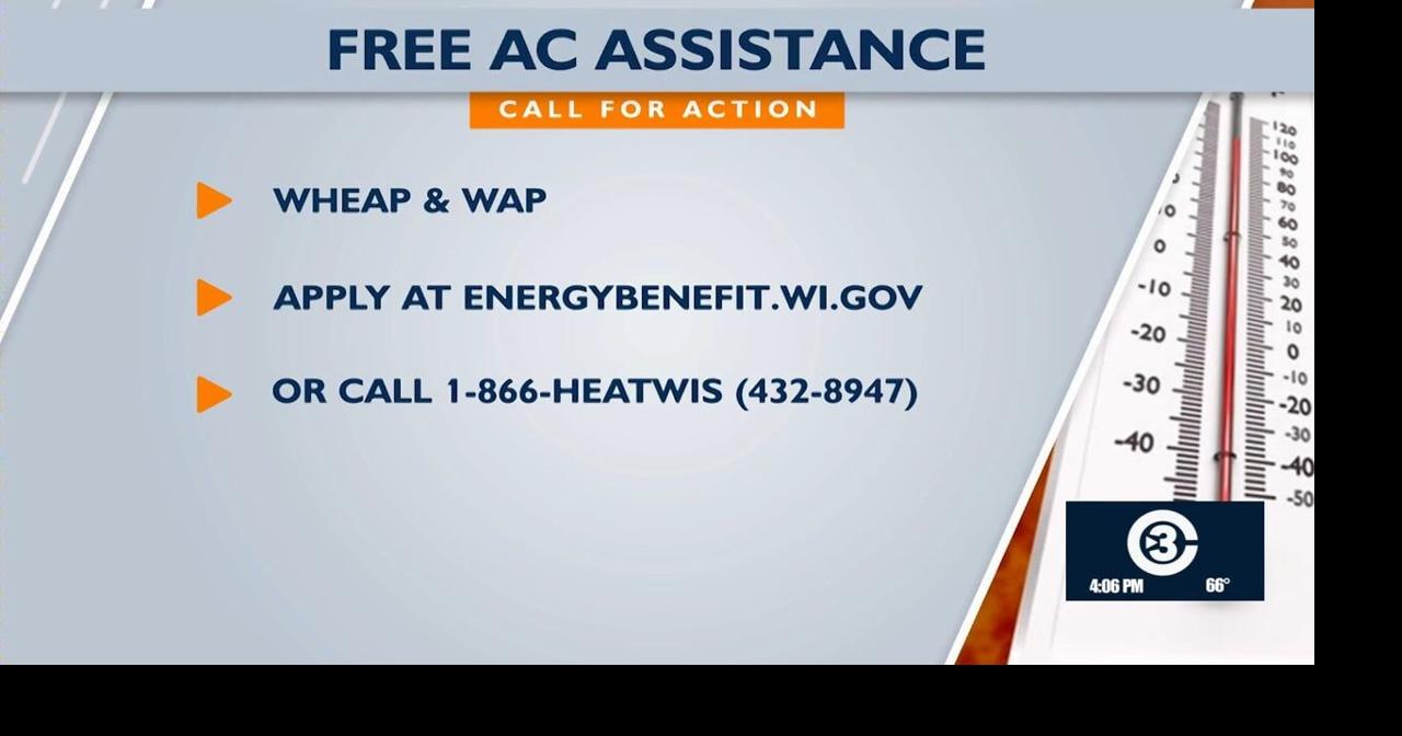 Wisconsin programs offer free cooling assistance for eligible residents
