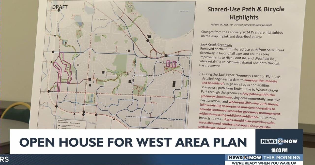 Madison City Planners, residents discuss revised Draft West Area Plan open house-style - Vimarsana News