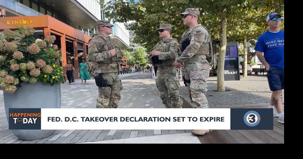 Federal D.C. takeover declaration set to expire Wednesday | Video ...