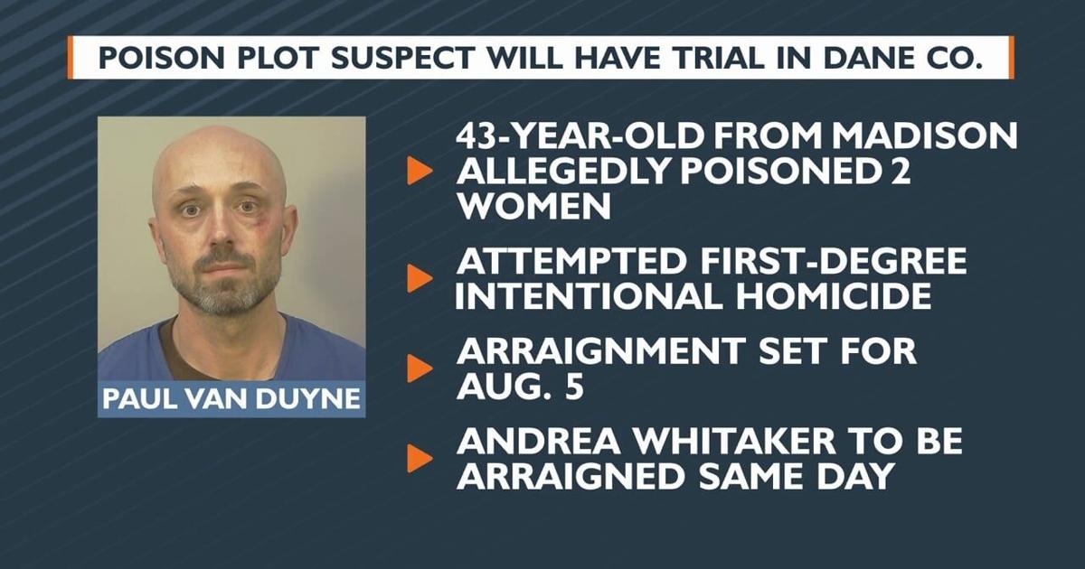 Poisons Plot 'Poison plot' suspect will have trial in Dane Co. | Video | channel3000.com