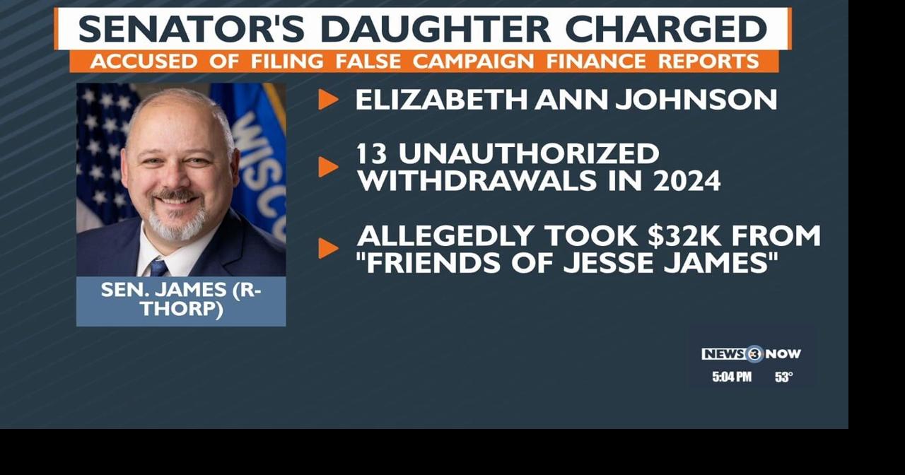 Senator's daughter charged | Video | channel3000.com