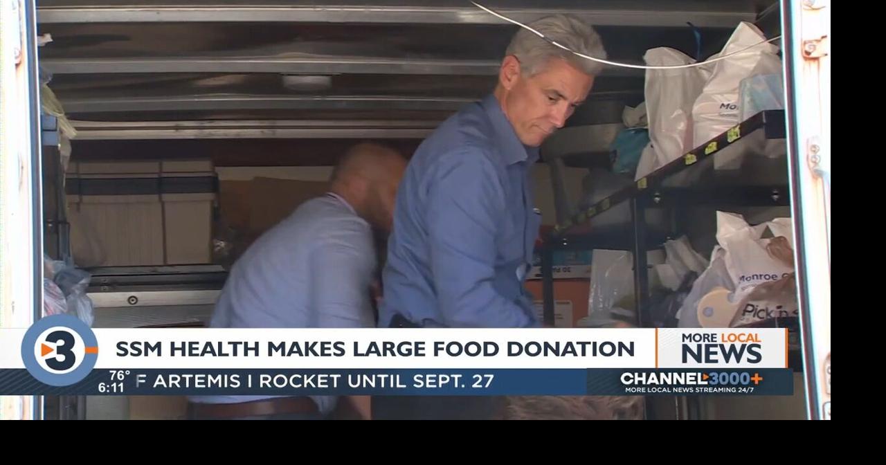 SSM Health donates food to help Monroe students experiencing food