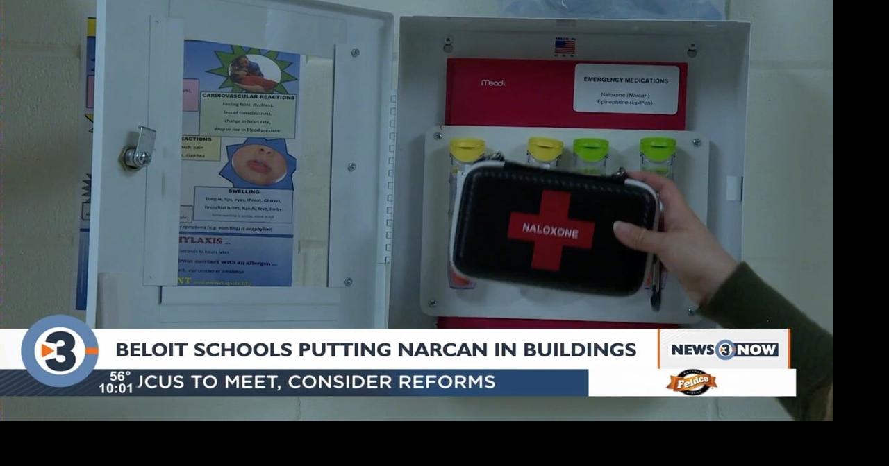Beloit schools bring Narcan kits into buildings for emergency use