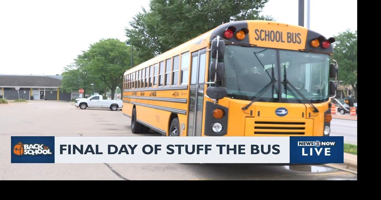 Stuff the Bus campaign enters final day to help 600+ Dane County students prepare for school