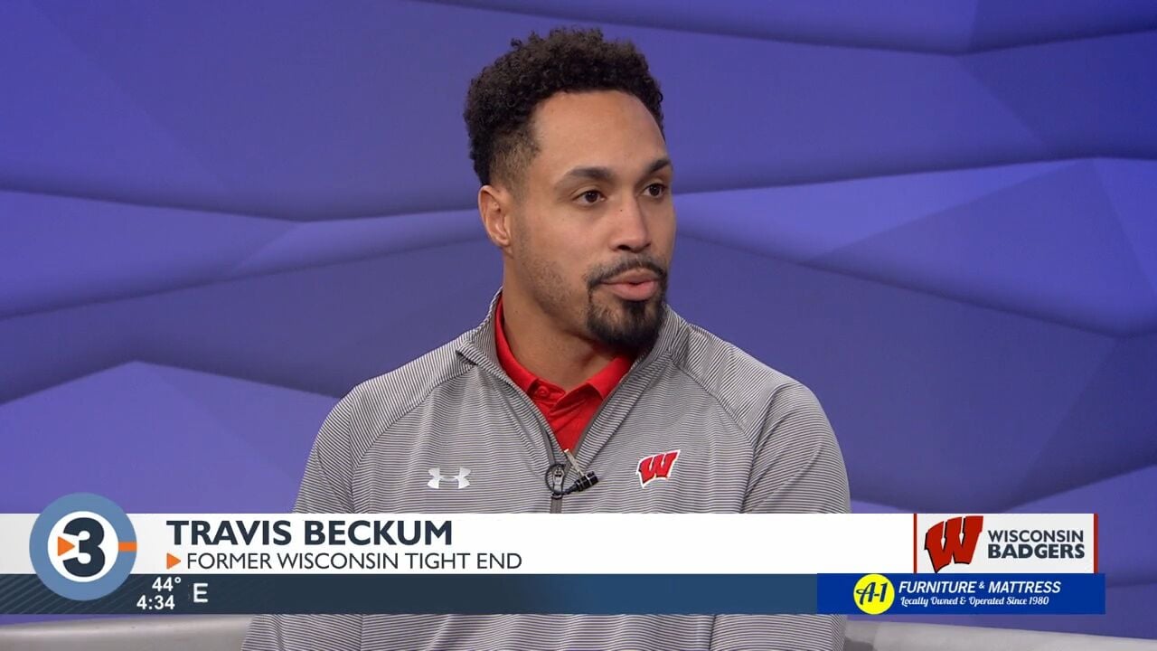 WATCH: Travis Beckum Shares Thoughts On Luke Fickell As Badgers’ New ...