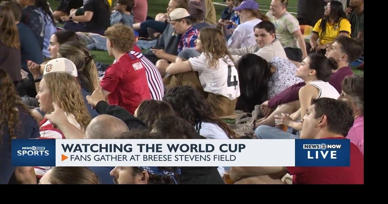 Fans flock to Breese Stevens for World Cup