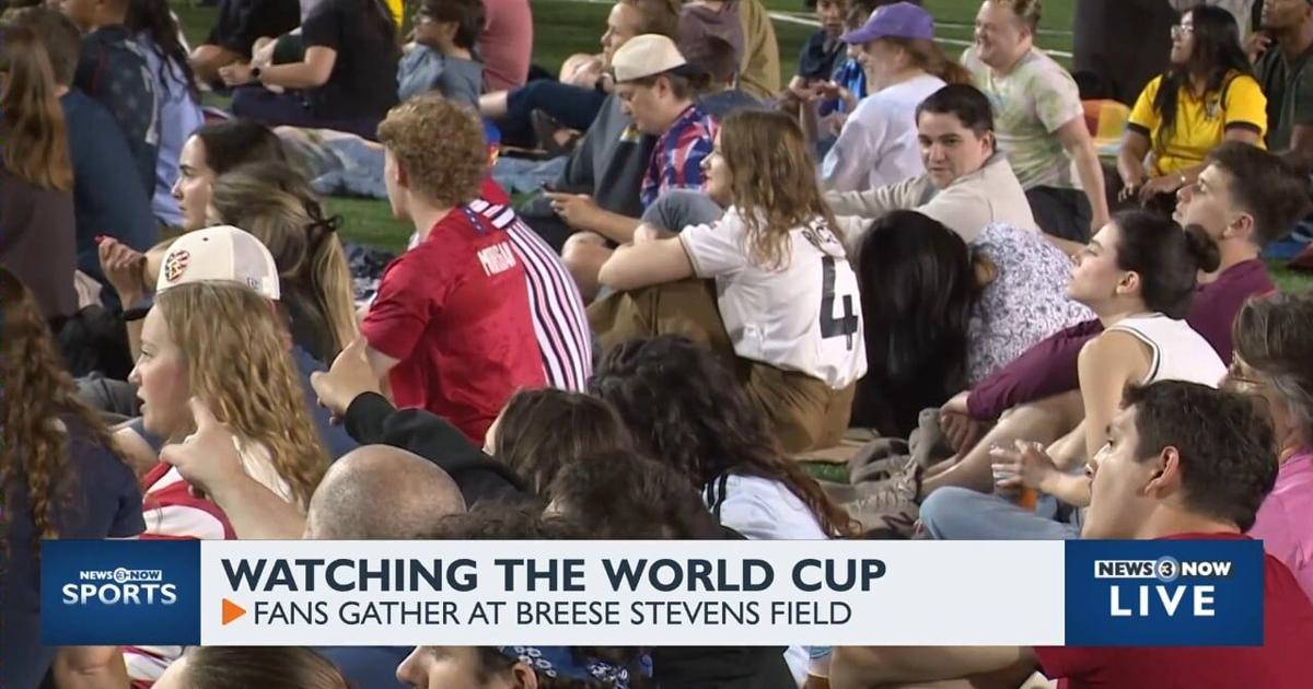 Fans flock to Breese Stevens for World Cup