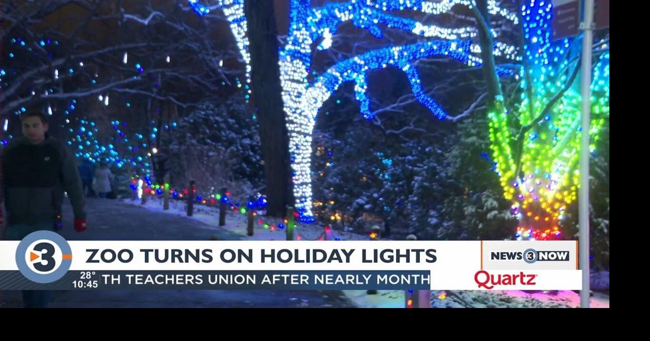 Zoo turns on the holiday lights for the Madison community News