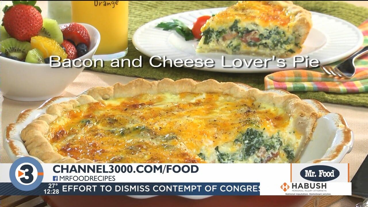 Mr. Food: Bacon And Cheese Lover’s Pie | Food & Recipes | Channel3000.com